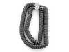 Dark Gray Handset Cord Long