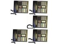 Nortel Phone System 8 Lines 5 Phones